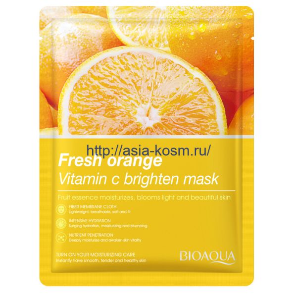 Nourishing mask Bioaqua with orange extract(81242)