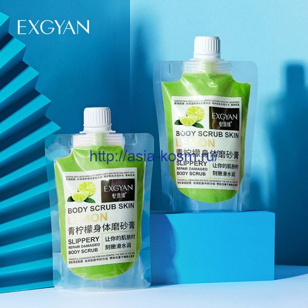 Exgyan body scrub with lemon extract (19996)