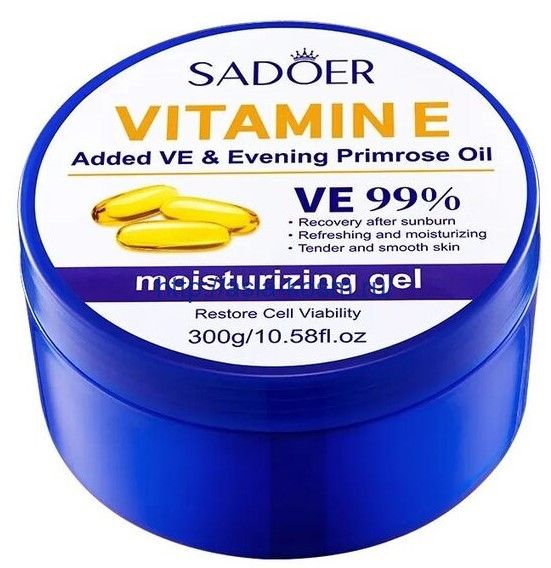 Sadoer intensively moisturizing gel for the whole body with primrose oil and vitamin E (94105)