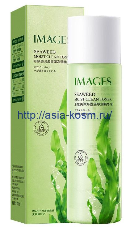 Cleansing, renewing toner-essence Images with algae and centella extracts(88753)