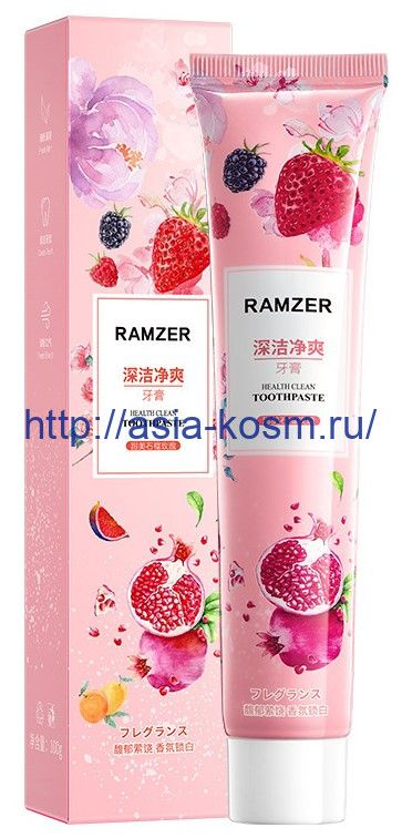 Ramzer Extra-Cleansing Toothpaste with Pomegranate and Peach(11009)