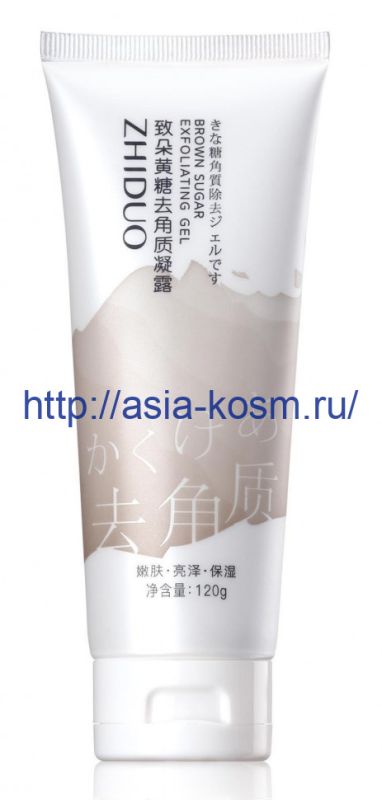 Anti-aging exfoliant gel Zhiduo with brown sugar for face(06184)