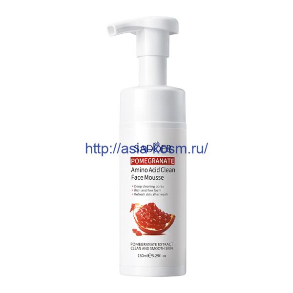 Sadoer Cleansing Foam Mousse with Pomegranate Extract(60766)