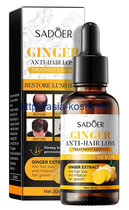 Sadoer anti-hair loss serum with ginger extract(89101)