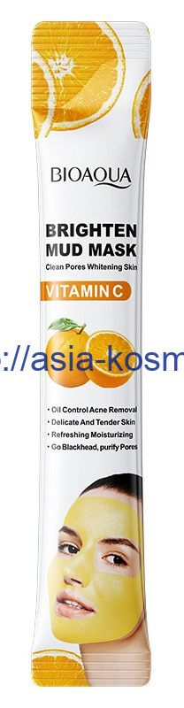 Bioaqua cleansing and regenerating mask with vitamin C(94537)