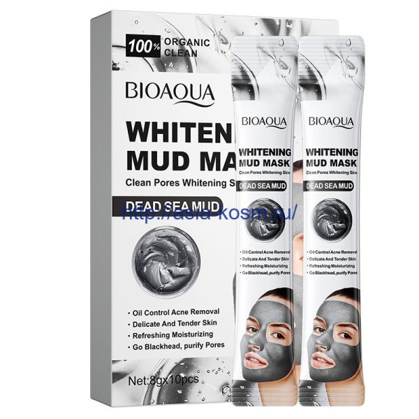 Bioaqua cleansing, anti-inflammatory mask with Dead Sea mud(94582)