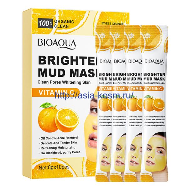 Bioaqua cleansing and regenerating mask with vitamin C(94544)