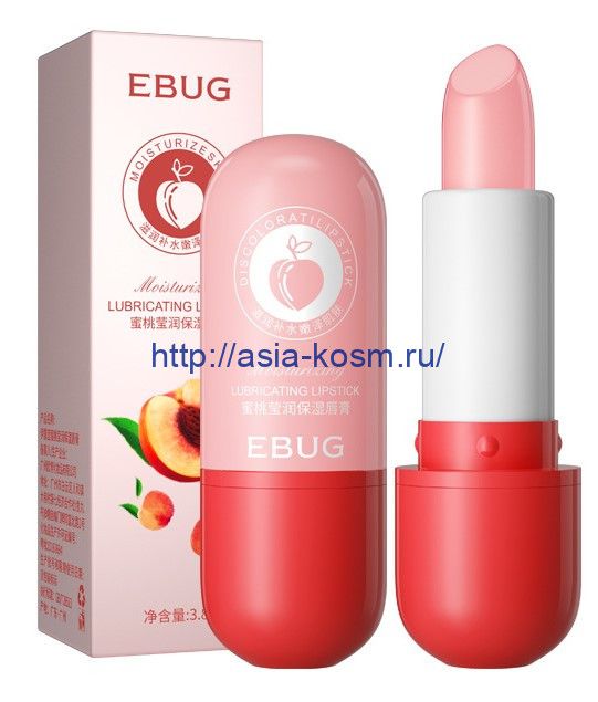 Ebug Lip Balm with Peach Extract(33442)