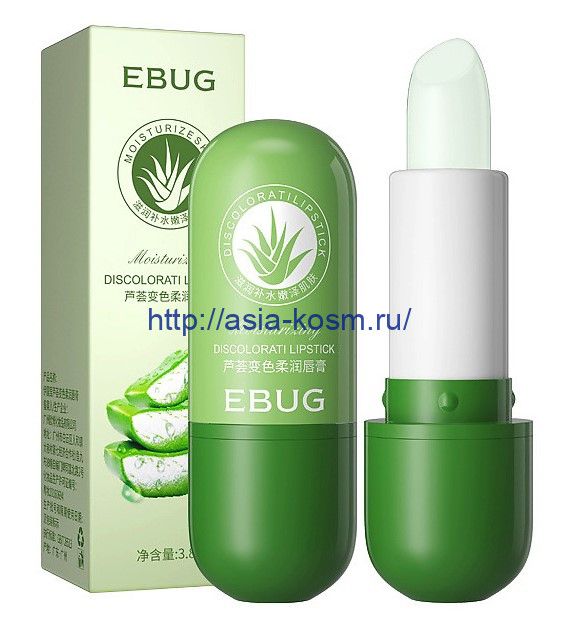 Ebug lip balm with aloe extract(29537)