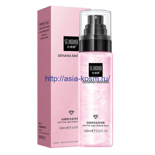 Senana Soft Powder Makeup Setting Spray with Rose Water(55045)