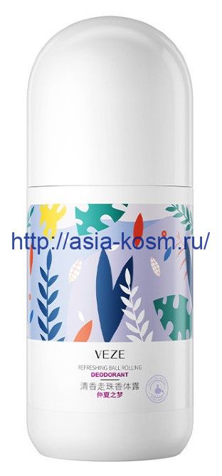 Veze roll-on deodorant-antiperspirant - blue lotus (76149)