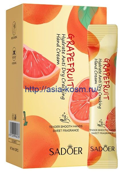 Sadoer hand cream with grapefruit extract in single packaging(96278)