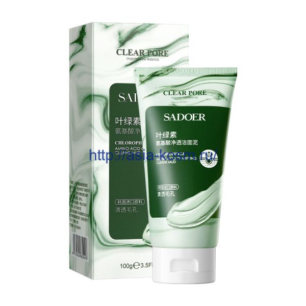 Sadoer Cleansing Foam with Chlorophyll and Amino Acids(84289)